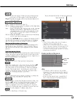 Preview for 57 page of Sanyo PLC HF15000L Owner'S Manual