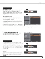 Preview for 65 page of Sanyo PLC HF15000L Owner'S Manual