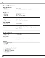 Preview for 92 page of Sanyo PLC HF15000L Owner'S Manual