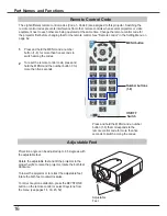 Preview for 16 page of Sanyo PLC-HP7000L Owner'S Manual