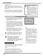 Preview for 24 page of Sanyo PLC-HP7000L Owner'S Manual