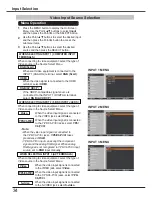 Preview for 34 page of Sanyo PLC-HP7000L Owner'S Manual