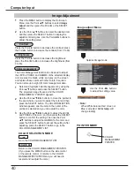 Preview for 40 page of Sanyo PLC-HP7000L Owner'S Manual