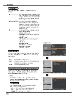 Preview for 54 page of Sanyo PLC-HP7000L Owner'S Manual