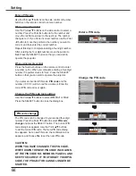 Preview for 66 page of Sanyo PLC-HP7000L Owner'S Manual