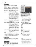 Preview for 70 page of Sanyo PLC-HP7000L Owner'S Manual