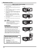 Preview for 72 page of Sanyo PLC-HP7000L Owner'S Manual