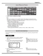 Preview for 95 page of Sanyo PLC-HP7000L Owner'S Manual