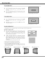 Preview for 20 page of Sanyo PLC-SC10 Owner'S Manual