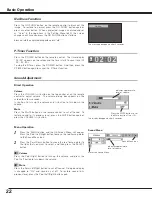 Preview for 22 page of Sanyo PLC-SC10 Owner'S Manual