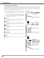 Preview for 28 page of Sanyo PLC-SC10 Owner'S Manual