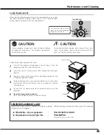 Preview for 45 page of Sanyo PLC-SC10 Owner'S Manual