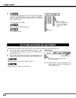 Preview for 35 page of Sanyo PLC-SE10 Owner'S Manual