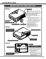 Preview for 52 page of Sanyo PLC-SE10 Owner'S Manual