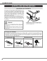 Preview for 53 page of Sanyo PLC-SE10 Owner'S Manual