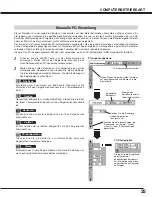 Preview for 70 page of Sanyo PLC-SE10 Owner'S Manual