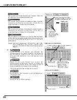 Предварительный просмотр 71 страницы Sanyo PLC-SE10 Owner'S Manual