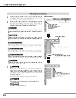 Preview for 73 page of Sanyo PLC-SE10 Owner'S Manual