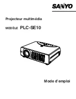 Preview for 90 page of Sanyo PLC-SE10 Owner'S Manual