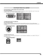 Preview for 132 page of Sanyo PLC-SE10 Owner'S Manual