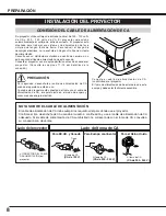 Preview for 185 page of Sanyo PLC-SE10 Owner'S Manual