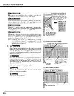 Preview for 203 page of Sanyo PLC-SE10 Owner'S Manual