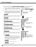 Preview for 205 page of Sanyo PLC-SE10 Owner'S Manual