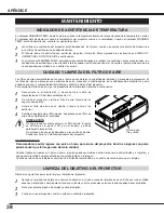 Preview for 215 page of Sanyo PLC-SE10 Owner'S Manual