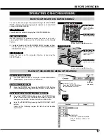 Preview for 17 page of Sanyo PLC-SE15 Owner'S Manual