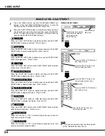 Preview for 34 page of Sanyo PLC-SE15 Owner'S Manual