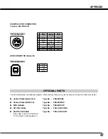 Предварительный просмотр 47 страницы Sanyo PLC-SE15 Owner'S Manual