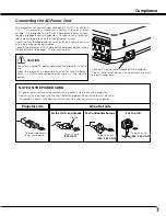 Preview for 7 page of Sanyo PLC-SE20 Owner'S Manual