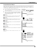 Preview for 27 page of Sanyo PLC-SE20 Owner'S Manual