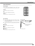 Preview for 29 page of Sanyo PLC-SE20 Owner'S Manual