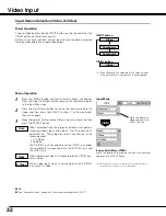 Preview for 32 page of Sanyo PLC-SE20 Owner'S Manual