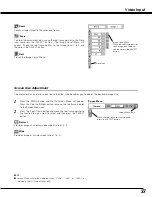 Preview for 37 page of Sanyo PLC-SE20 Owner'S Manual