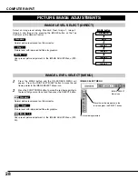 Preview for 28 page of Sanyo PLC-SL15 Owner'S Manual