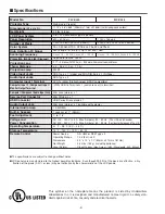 Preview for 2 page of Sanyo PLC-SL20 Service Manual