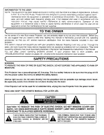 Preview for 2 page of Sanyo PLC-SP10N Owner'S Manual