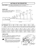 Preview for 8 page of Sanyo PLC-SP10N Owner'S Manual