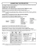 Preview for 10 page of Sanyo PLC-SP10N Owner'S Manual