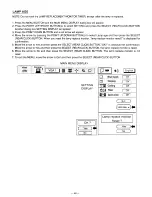 Preview for 46 page of Sanyo PLC-SP10N Owner'S Manual