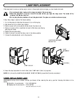 Preview for 48 page of Sanyo PLC-SP20 Owner'S Manual