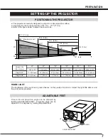 Preview for 7 page of Sanyo PLC-SU07E Owner'S Manual