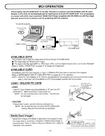 Preview for 46 page of Sanyo PLC-SU10N Owner'S Manual