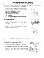 Preview for 53 page of Sanyo PLC-SU10N Owner'S Manual