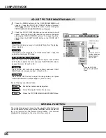 Preview for 26 page of Sanyo PLC-SU20 Owner'S Manual