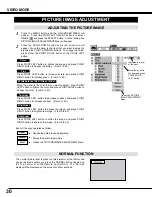 Preview for 30 page of Sanyo PLC-SU20 Owner'S Manual