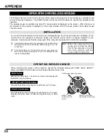 Preview for 32 page of Sanyo PLC-SU20 Owner'S Manual