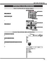 Preview for 17 page of Sanyo PLC-SU25 Owner'S Manual